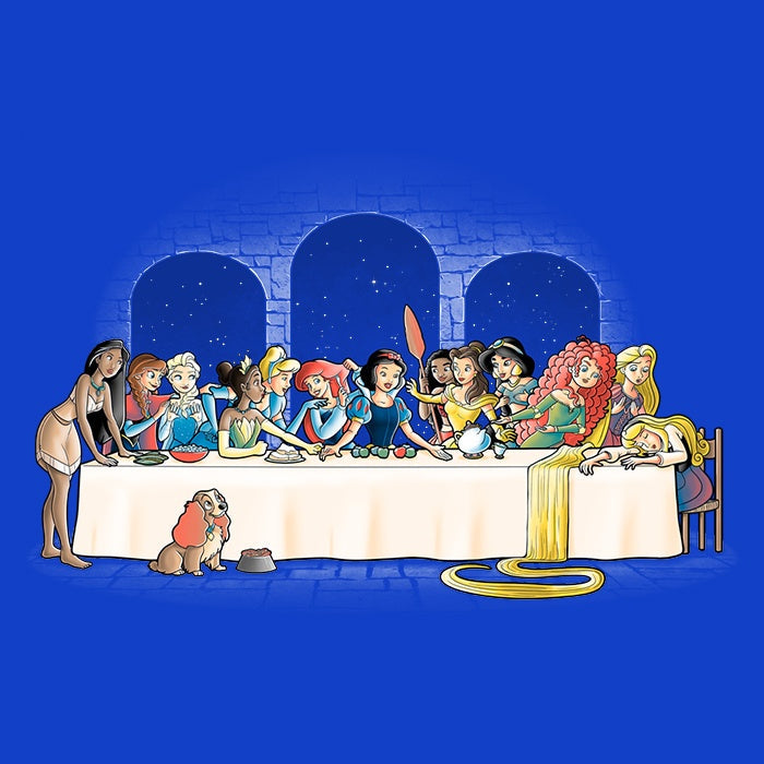 Princess Dinner - Adult & Kids T-Shirts, Sweatshirts & Hoodies apparel design preview 2