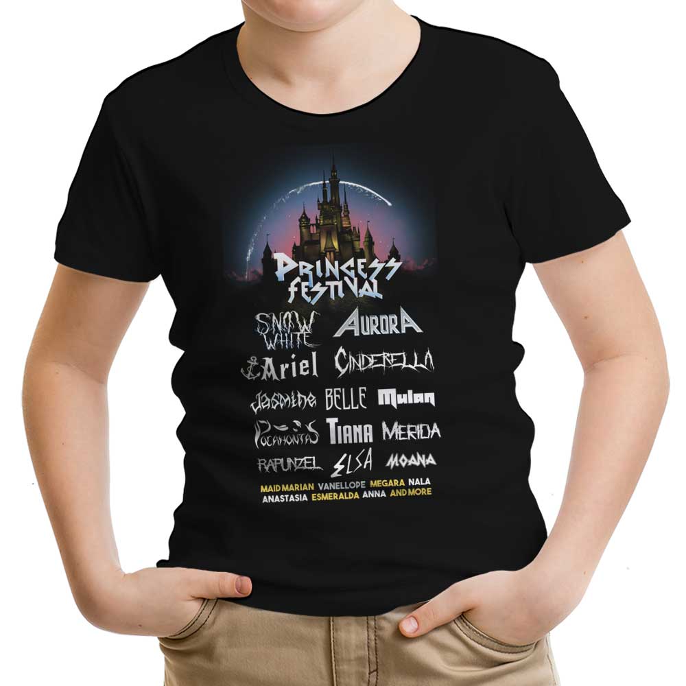 Princess Festival Youth Apparel - Adult & Kids T-Shirts, Sweatshirts & Hoodies apparel design preview 1