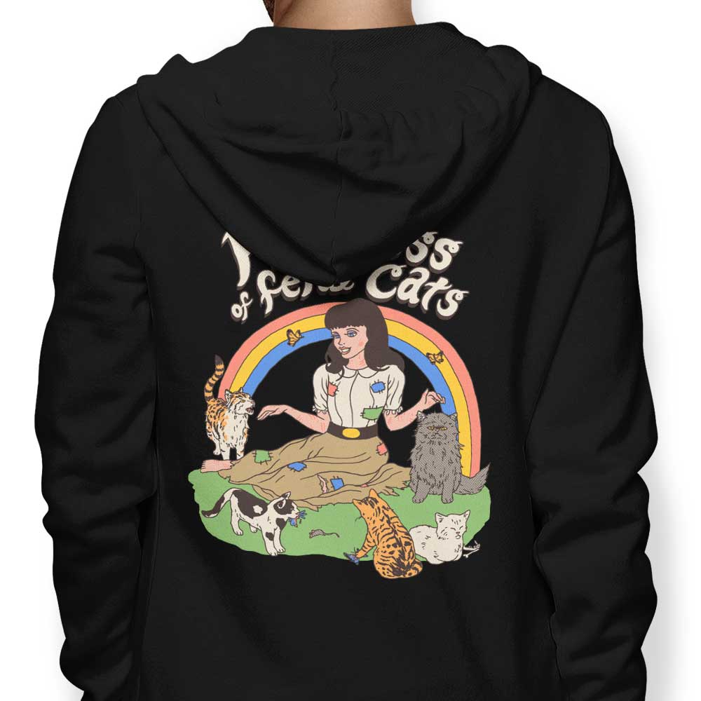 Princess of Feral Cats - Adult & Kids T-Shirts, Sweatshirts & Hoodies apparel design preview 1