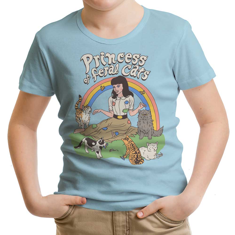 Princess of Feral Cats Youth Apparel - Adult & Kids T-Shirts, Sweatshirts & Hoodies apparel design preview 1