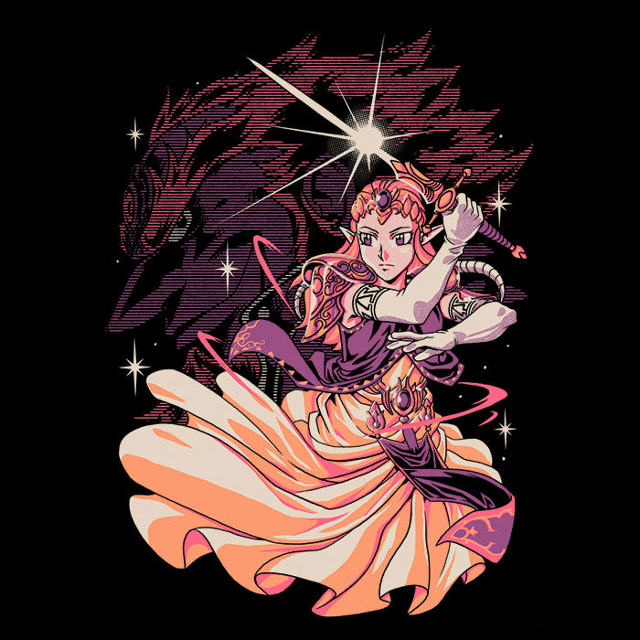 Princess of Light - Adult & Kids T-Shirts, Sweatshirts & Hoodies apparel design preview 2