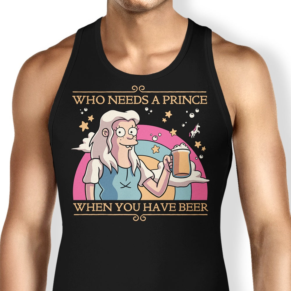 Princess Priorities Tank Top - Adult & Kids T-Shirts, Sweatshirts & Hoodies apparel design preview 1