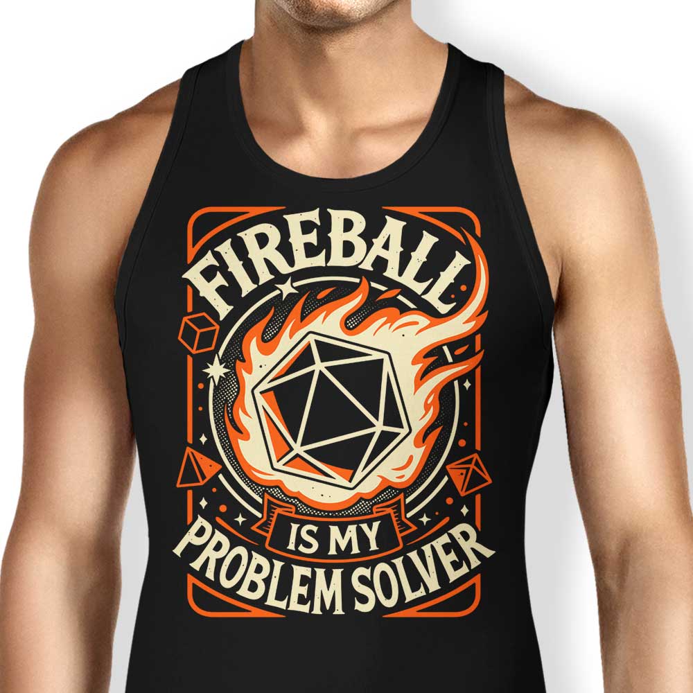 Problem Solver Tank Top - Adult & Kids T-Shirts, Sweatshirts & Hoodies apparel design preview 1