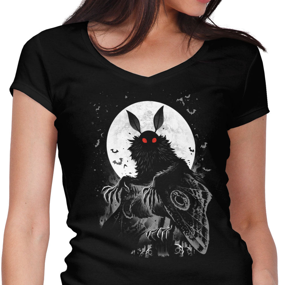 Prophecy's Shadow Women's V-Neck - Adult & Kids T-Shirts, Sweatshirts & Hoodies apparel design preview 1