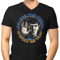 Prosper and Trust Men's V-Neck - Adult & Kids T-Shirts, Sweatshirts & Hoodies apparel design preview 1
