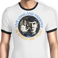 Prosper and Trust Ringer - Adult & Kids T-Shirts, Sweatshirts & Hoodies apparel design preview 1