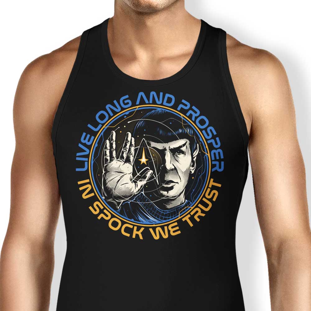 Prosper and Trust Tank Top - Adult & Kids T-Shirts, Sweatshirts & Hoodies apparel design preview 1
