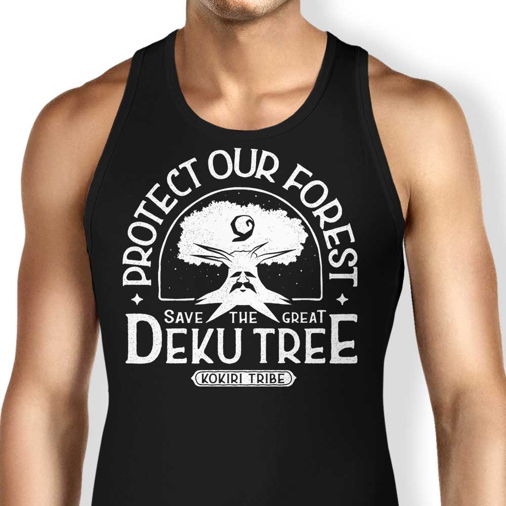 Protect Our Forest Tank Top - Adult & Kids T-Shirts, Sweatshirts & Hoodies apparel design preview 1