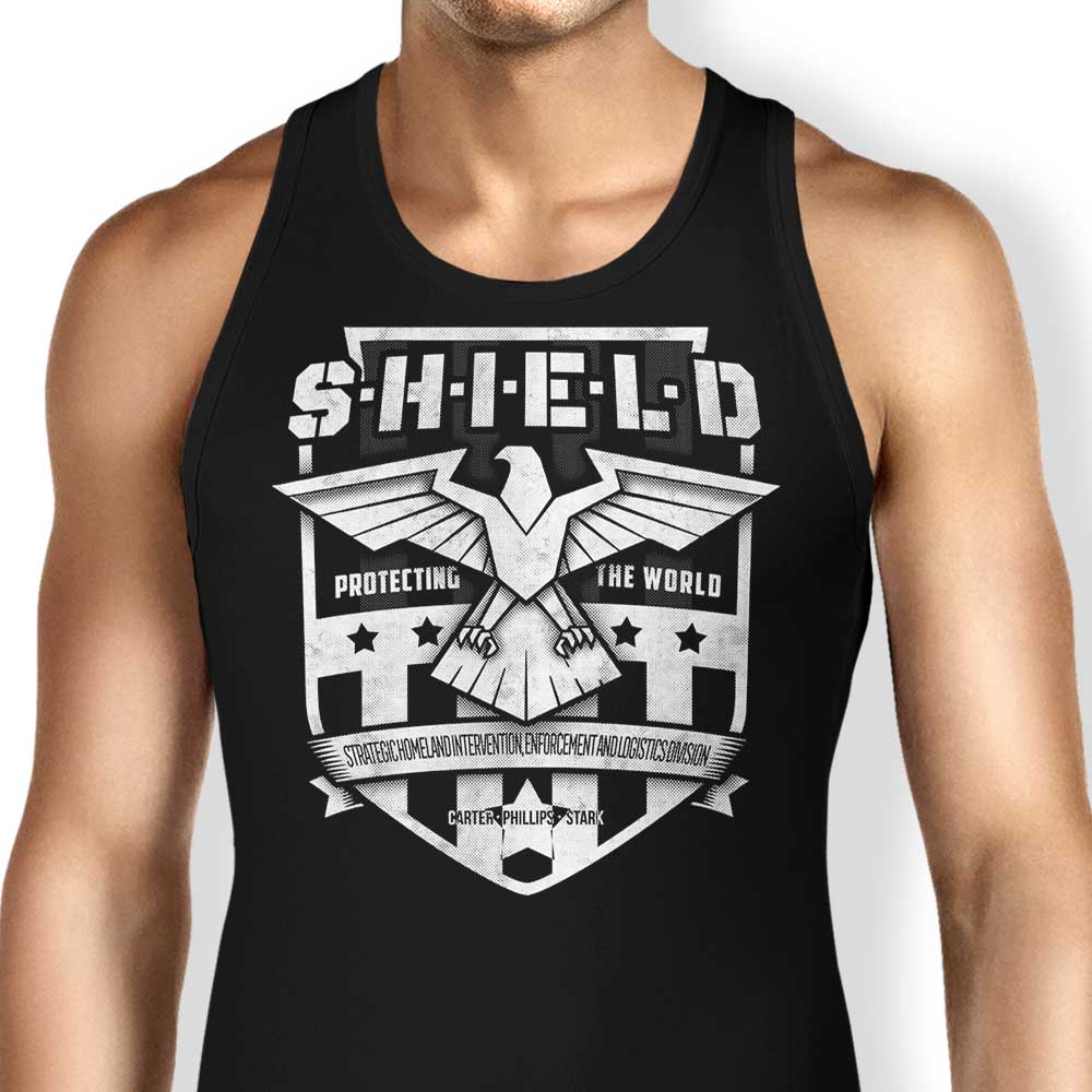 Protecting the World Tank Top - Adult & Kids T-Shirts, Sweatshirts & Hoodies apparel design preview 1