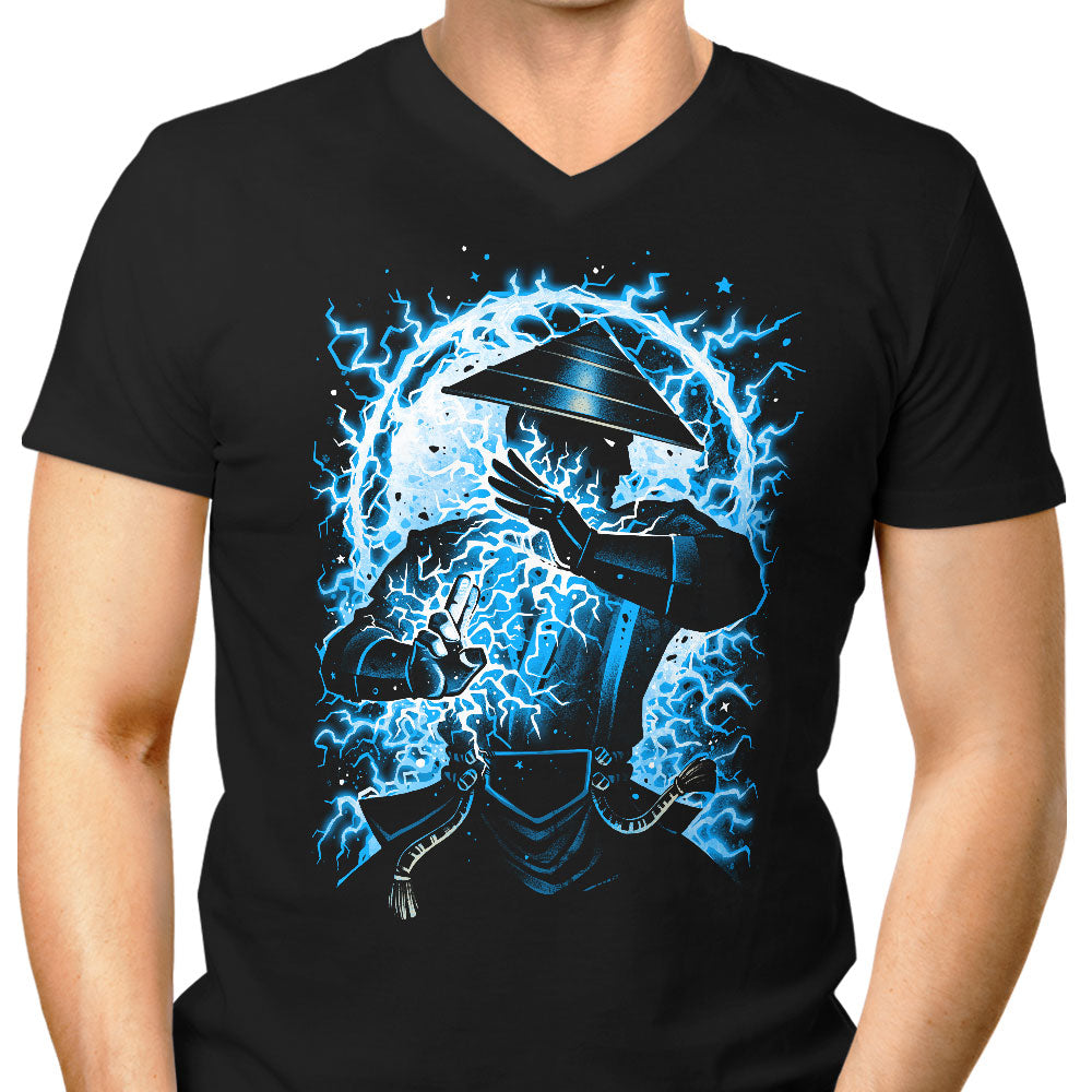 Protector of Earthrealm Men's V-Neck - Adult & Kids T-Shirts, Sweatshirts & Hoodies apparel design preview 1