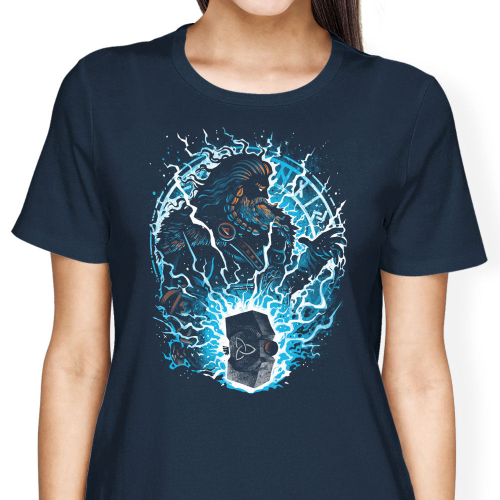Protector of Midgard Women's Apparel - Adult & Kids T-Shirts, Sweatshirts & Hoodies apparel design preview 2