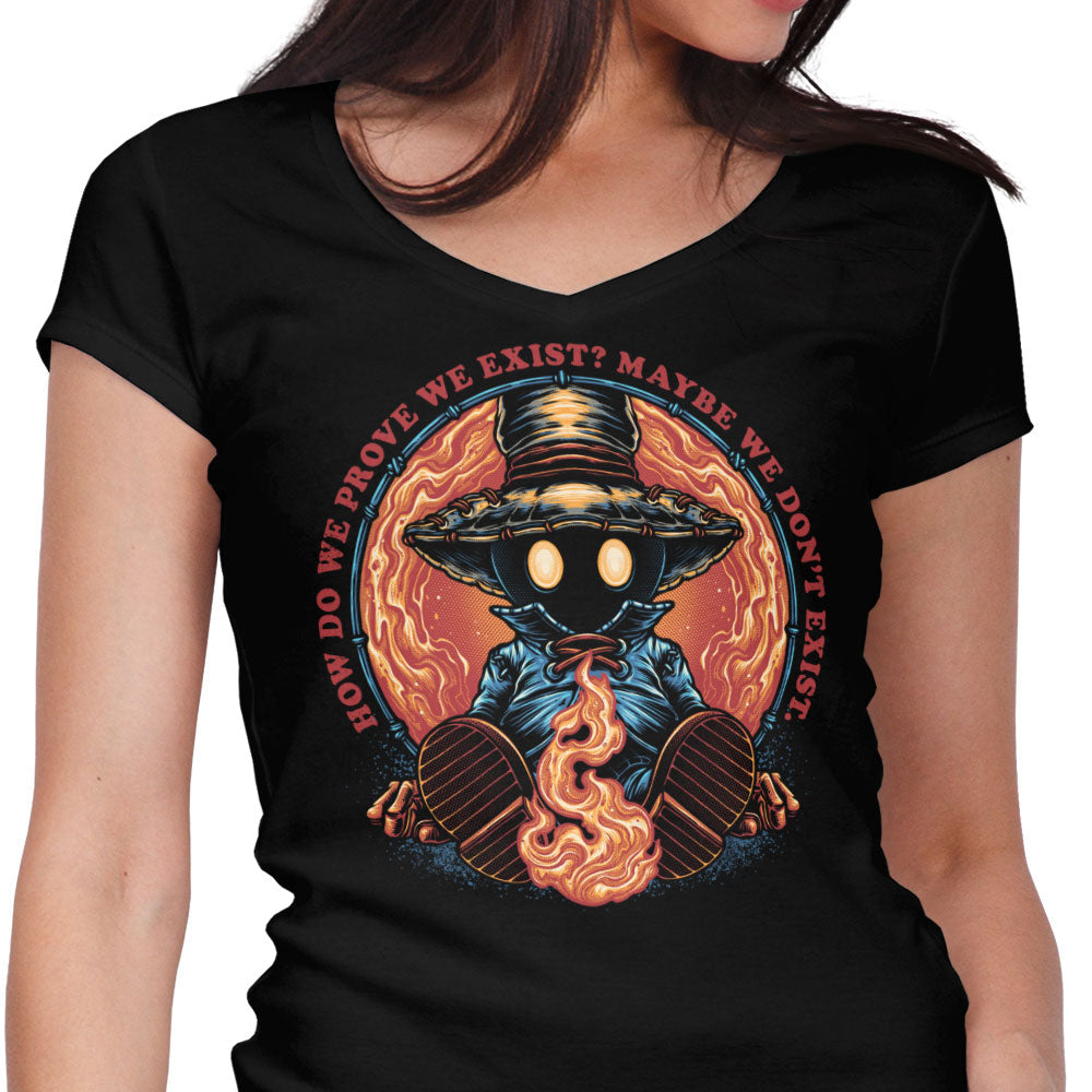 Prove We Exist Women's V-Neck - Adult & Kids T-Shirts, Sweatshirts & Hoodies apparel design preview 1