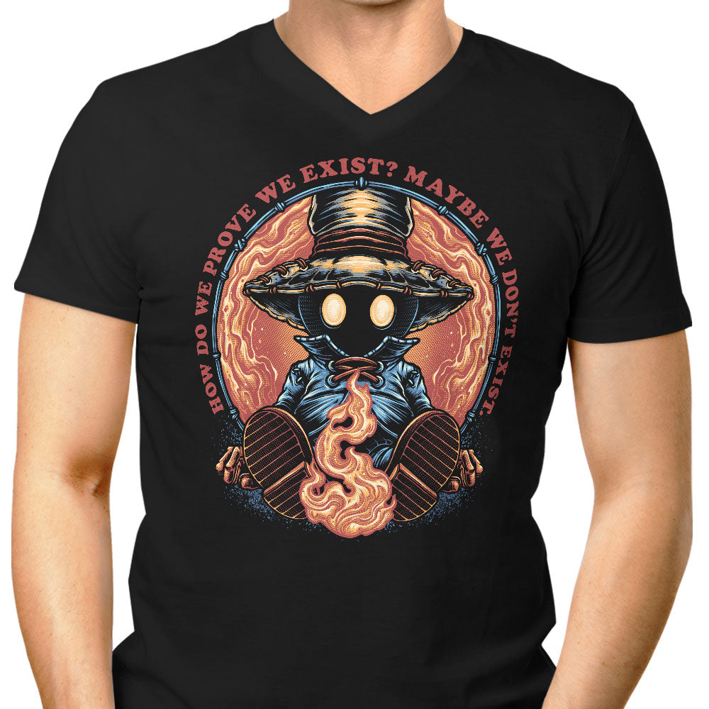 Prove We Exist Men's V-Neck - Adult & Kids T-Shirts, Sweatshirts & Hoodies apparel design preview 1