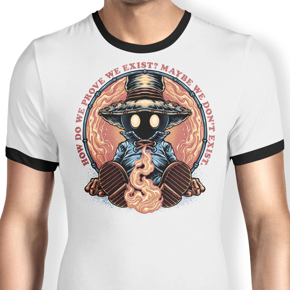 Prove We Exist Ringer - Adult & Kids T-Shirts, Sweatshirts & Hoodies apparel design preview 1