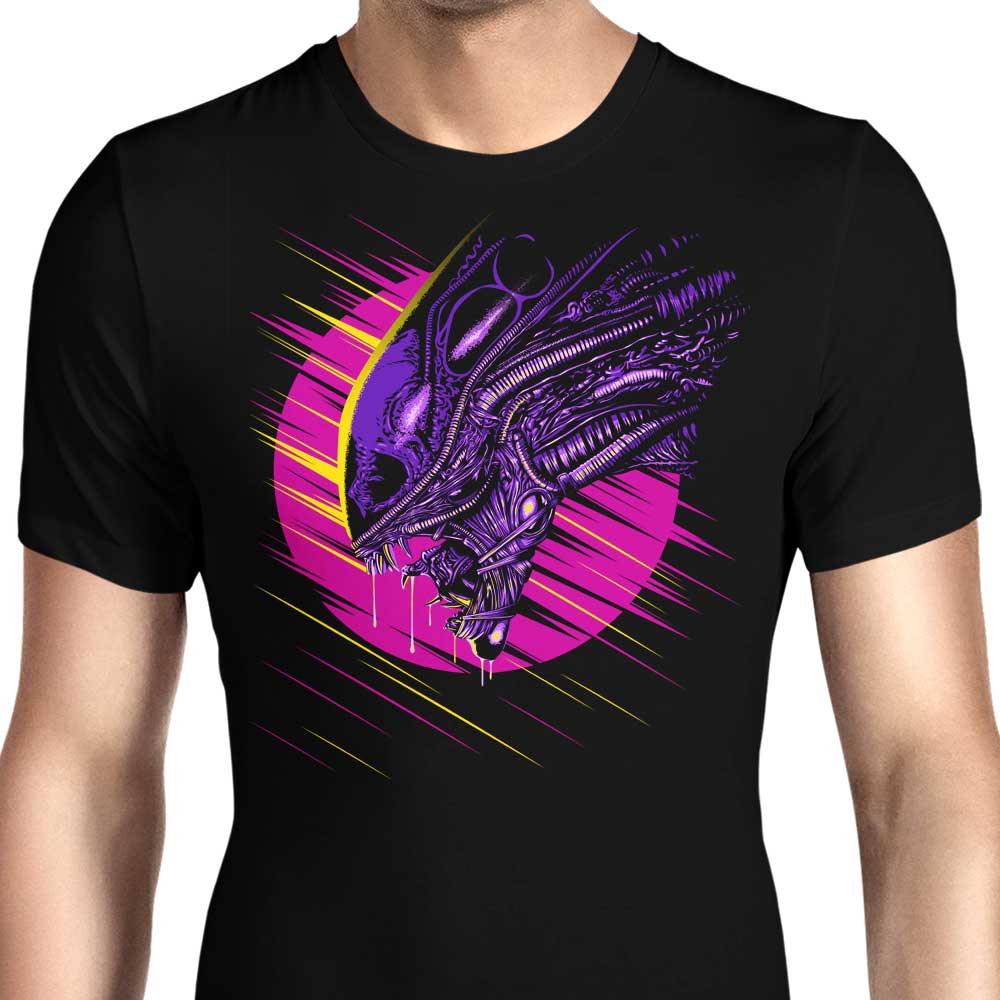 Psychedelic Alien Men's Apparel - Adult & Kids T-Shirts, Sweatshirts & Hoodies apparel design preview 1