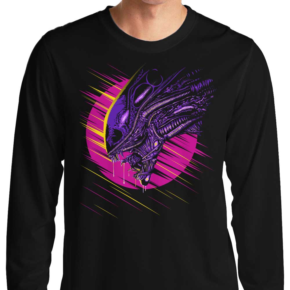 Psychedelic Alien - Adult & Kids T-Shirts, Sweatshirts & Hoodies apparel design preview 1