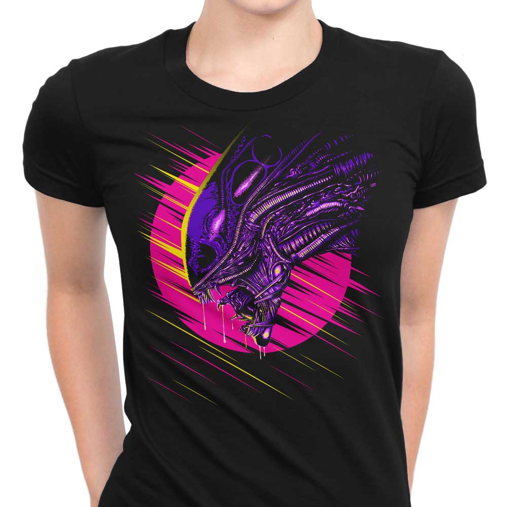 Psychedelic Alien Women's Apparel - Adult & Kids T-Shirts, Sweatshirts & Hoodies apparel design preview 1