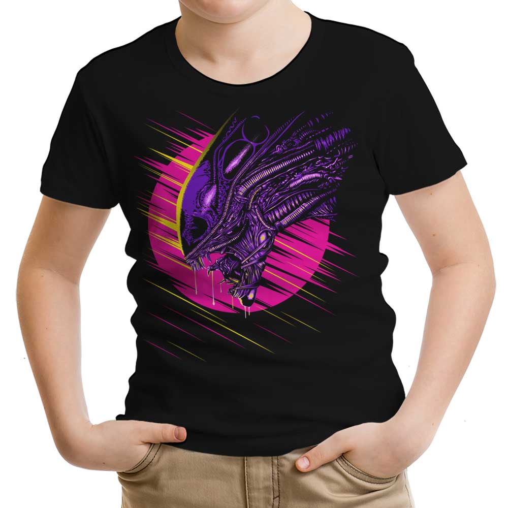 Psychedelic Alien Youth Apparel - Adult & Kids T-Shirts, Sweatshirts & Hoodies apparel design preview 1