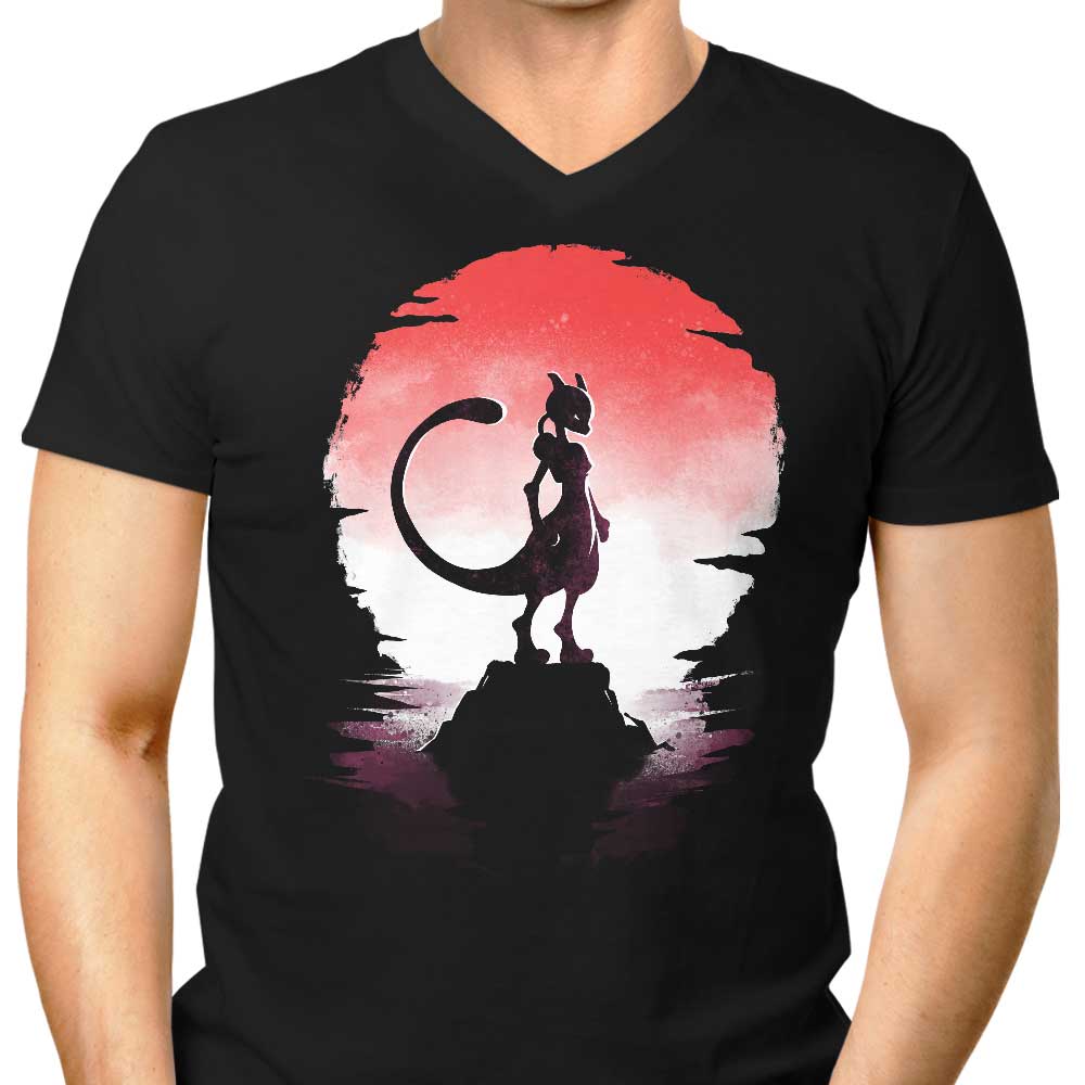 Psychic Under the Moon Men's V-Neck - Adult & Kids T-Shirts, Sweatshirts & Hoodies apparel design preview 1