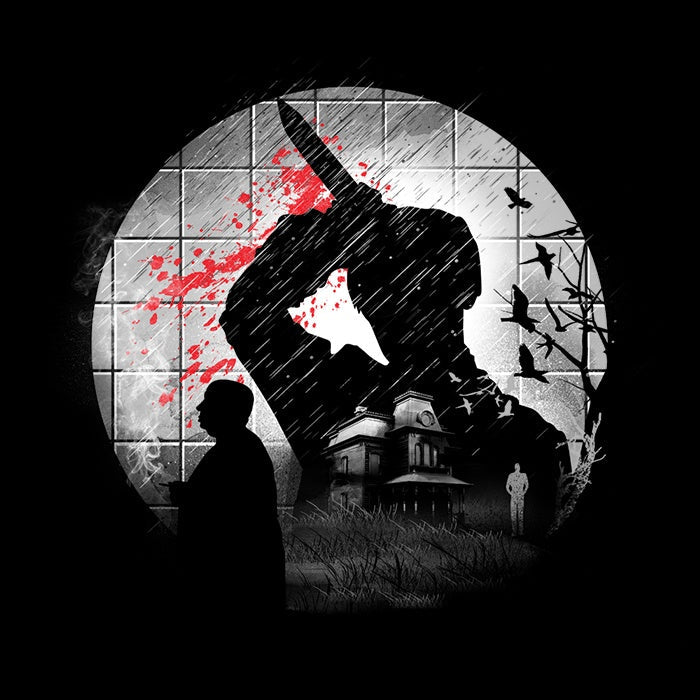 Psycho - Adult & Kids T-Shirts, Sweatshirts & Hoodies apparel design preview 2