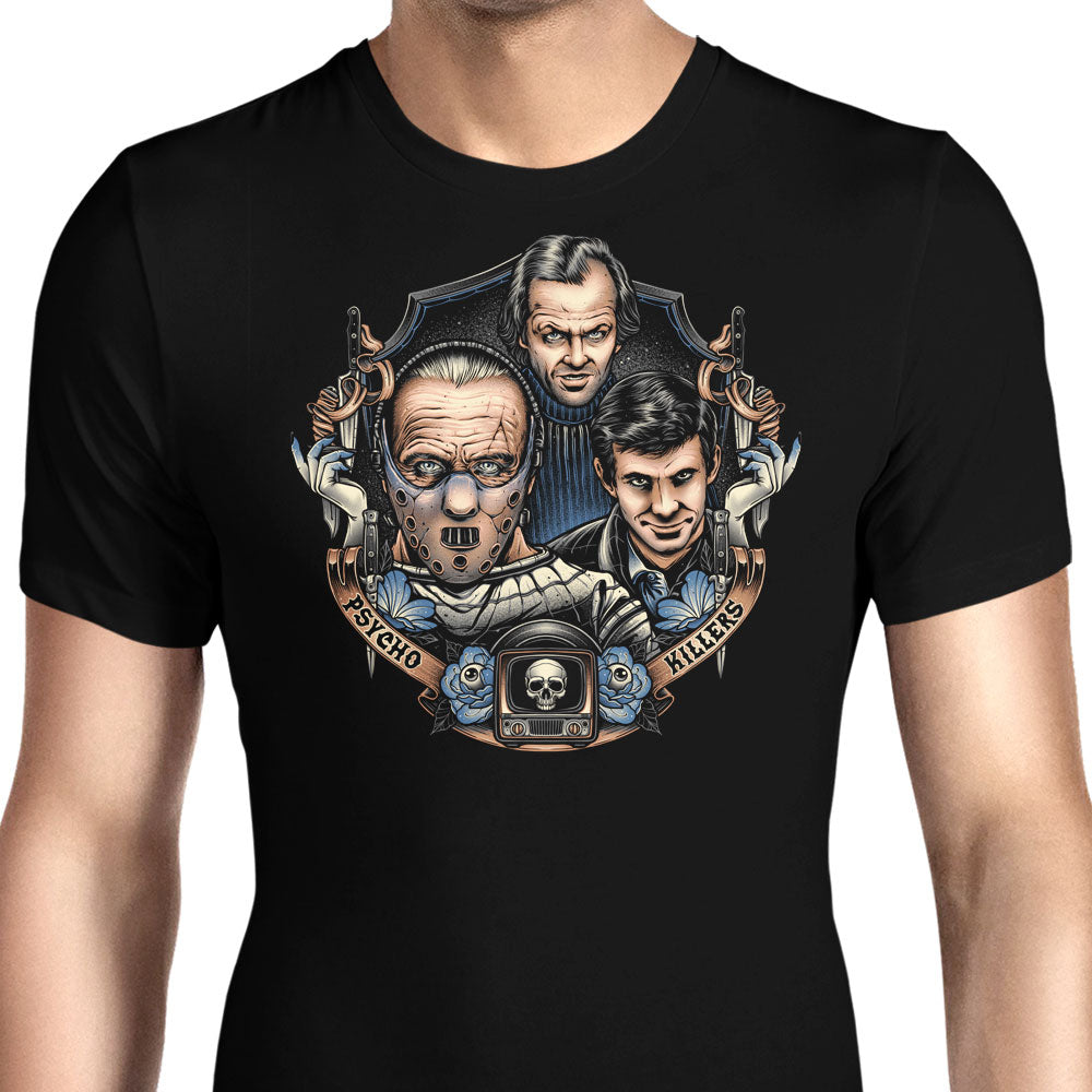 Psycho Killers Men's Apparel - Adult & Kids T-Shirts, Sweatshirts & Hoodies apparel design preview 1