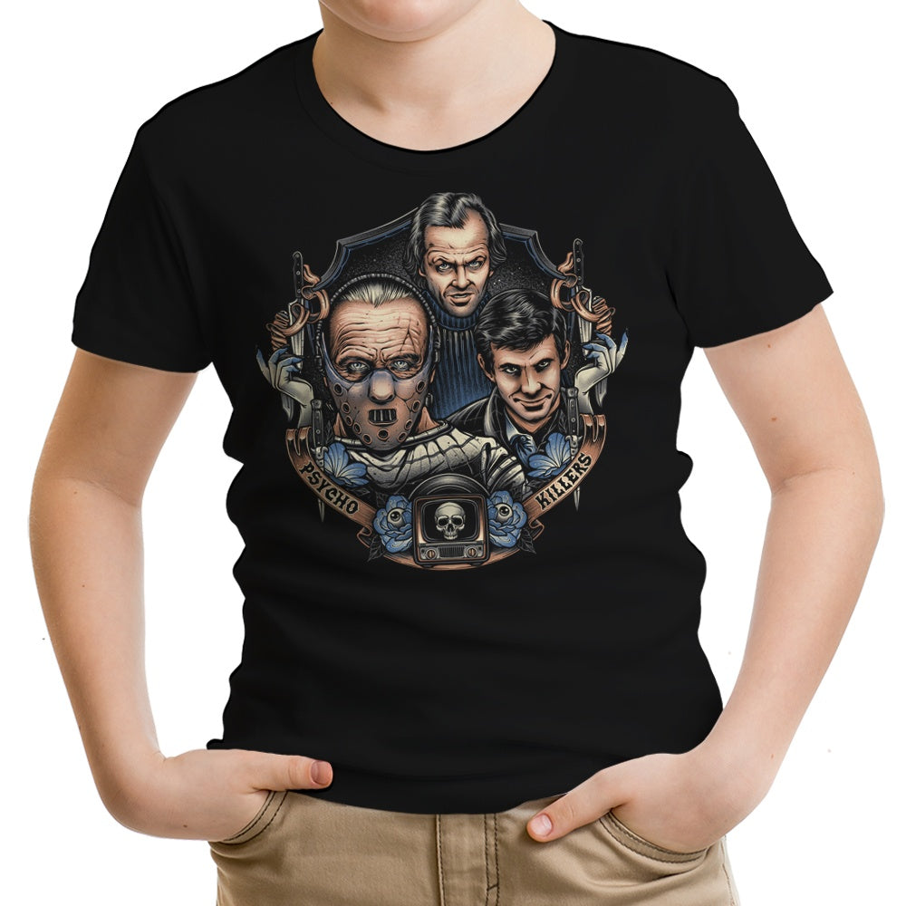 Psycho Killers Youth Apparel - Adult & Kids T-Shirts, Sweatshirts & Hoodies apparel design preview 1