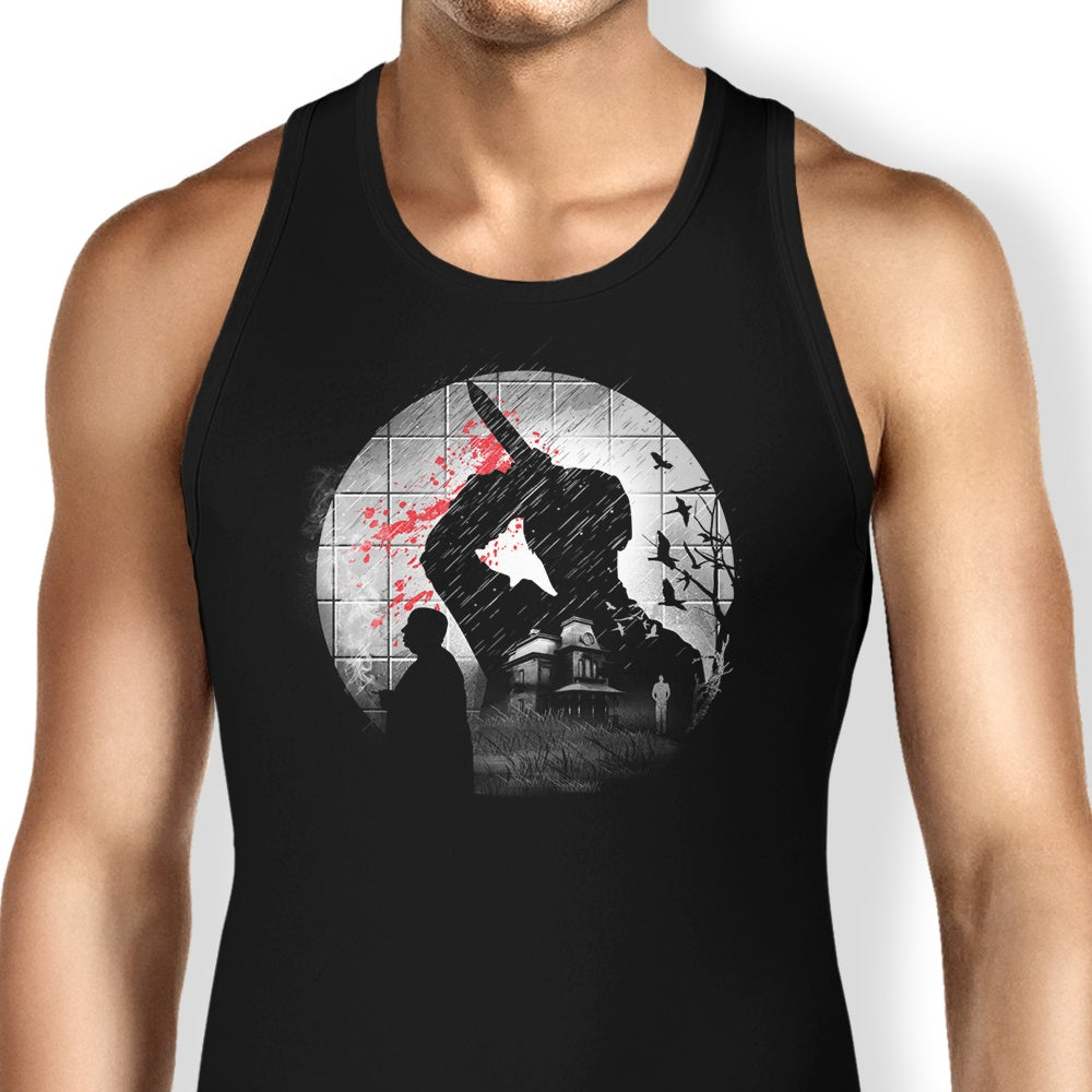 Psycho Tank Top - Adult & Kids T-Shirts, Sweatshirts & Hoodies apparel design preview 1