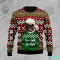 Pug Dog You Look So Ugly Christmas Sweater product image