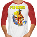 Pulp Hunter 3/4 Sleeve Raglan - Adult & Kids T-Shirts, Sweatshirts & Hoodies apparel design preview 1