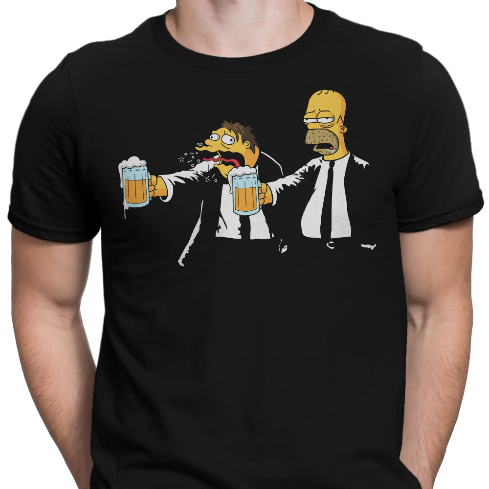 Pulp Simpson (Alt) Men's Apparel - Adult & Kids T-Shirts, Sweatshirts & Hoodies apparel design preview 2