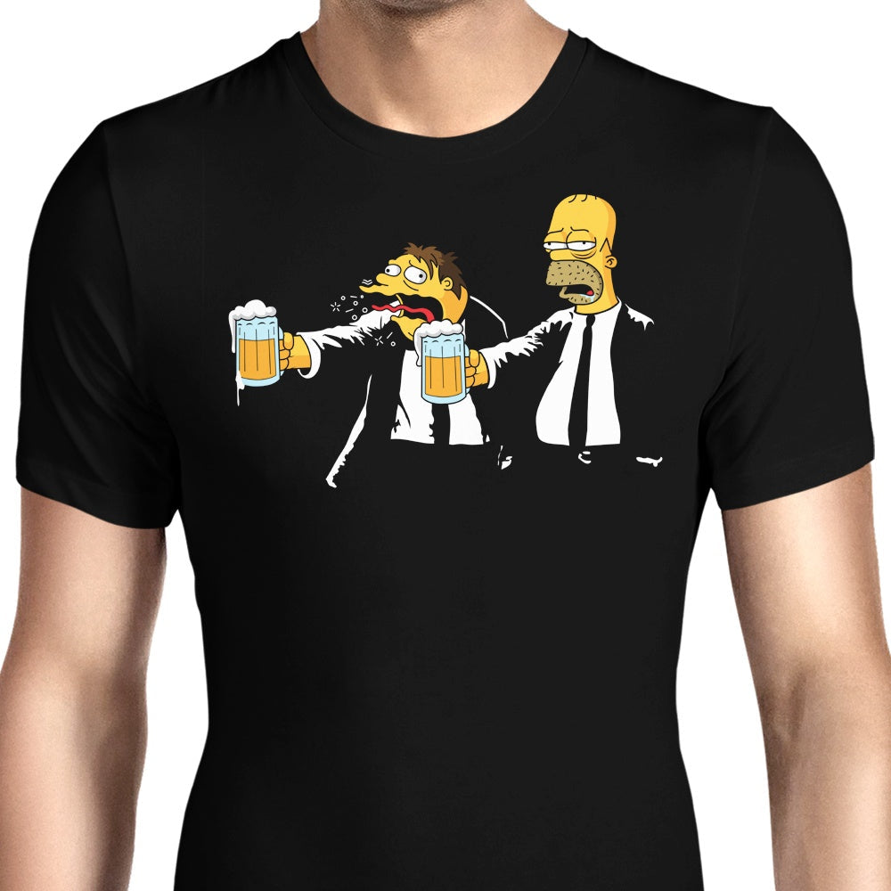 Pulp Simpson (Alt) Men's Apparel - Adult & Kids T-Shirts, Sweatshirts & Hoodies apparel design preview 1