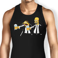 Pulp Simpson (Alt) Tank Top - Adult & Kids T-Shirts, Sweatshirts & Hoodies apparel design preview 1