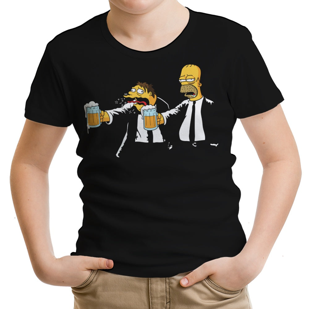 Pulp Simpson (Alt) Youth Apparel - Adult & Kids T-Shirts, Sweatshirts & Hoodies apparel design preview 1