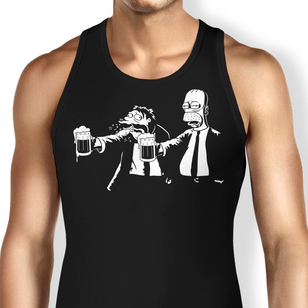 Pulp Simpson Tank Top - Adult & Kids T-Shirts, Sweatshirts & Hoodies apparel design preview 1