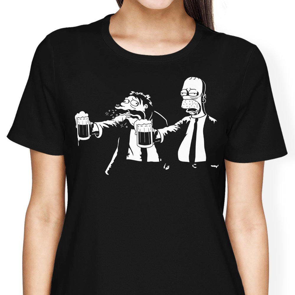 Pulp Simpson Women's Apparel - Adult & Kids T-Shirts, Sweatshirts & Hoodies apparel design preview 2