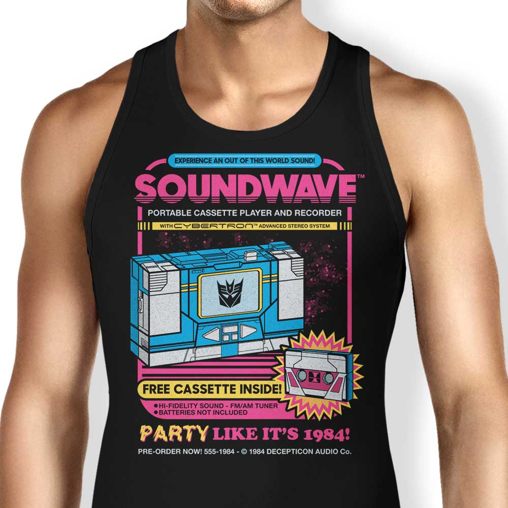 Pump Up The Volume Tank Top - Adult & Kids T-Shirts, Sweatshirts & Hoodies apparel design preview 1