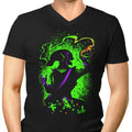 Pumpkin Bomber Men's V-Neck - Adult & Kids T-Shirts, Sweatshirts & Hoodies apparel design preview 1