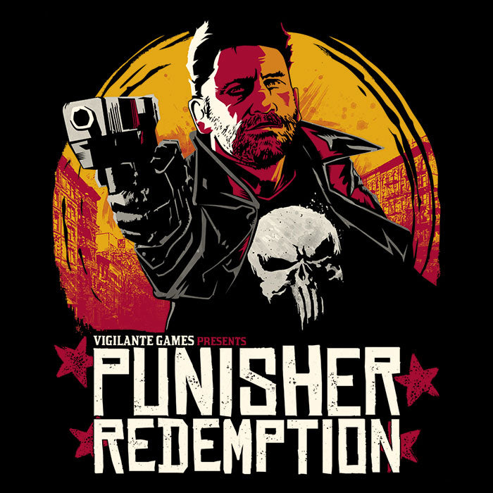 Punisher Redemption Men's Apparel - Adult & Kids T-Shirts, Sweatshirts & Hoodies apparel design preview 2