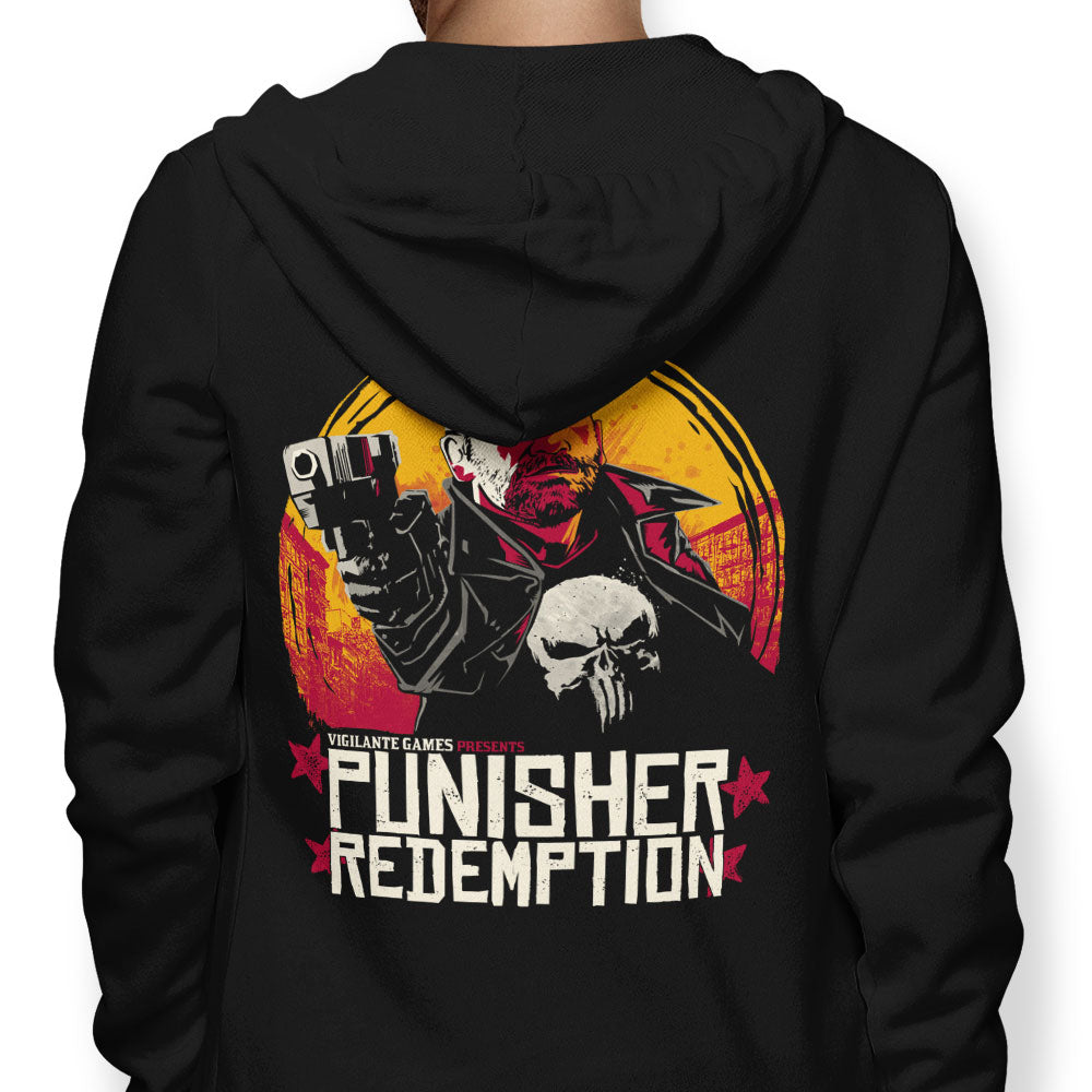 Punisher Redemption - Adult & Kids T-Shirts, Sweatshirts & Hoodies apparel design preview 1