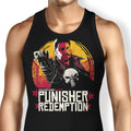 Punisher Redemption Tank Top - Adult & Kids T-Shirts, Sweatshirts & Hoodies apparel design preview 1