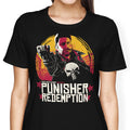 Punisher Redemption Women's Apparel - Adult & Kids T-Shirts, Sweatshirts & Hoodies apparel design preview 1