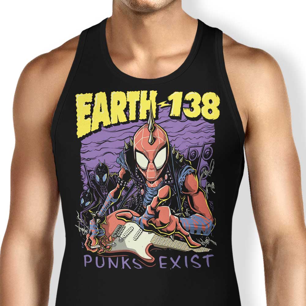 Punks Exist Tank Top - Adult & Kids T-Shirts, Sweatshirts & Hoodies apparel design preview 1