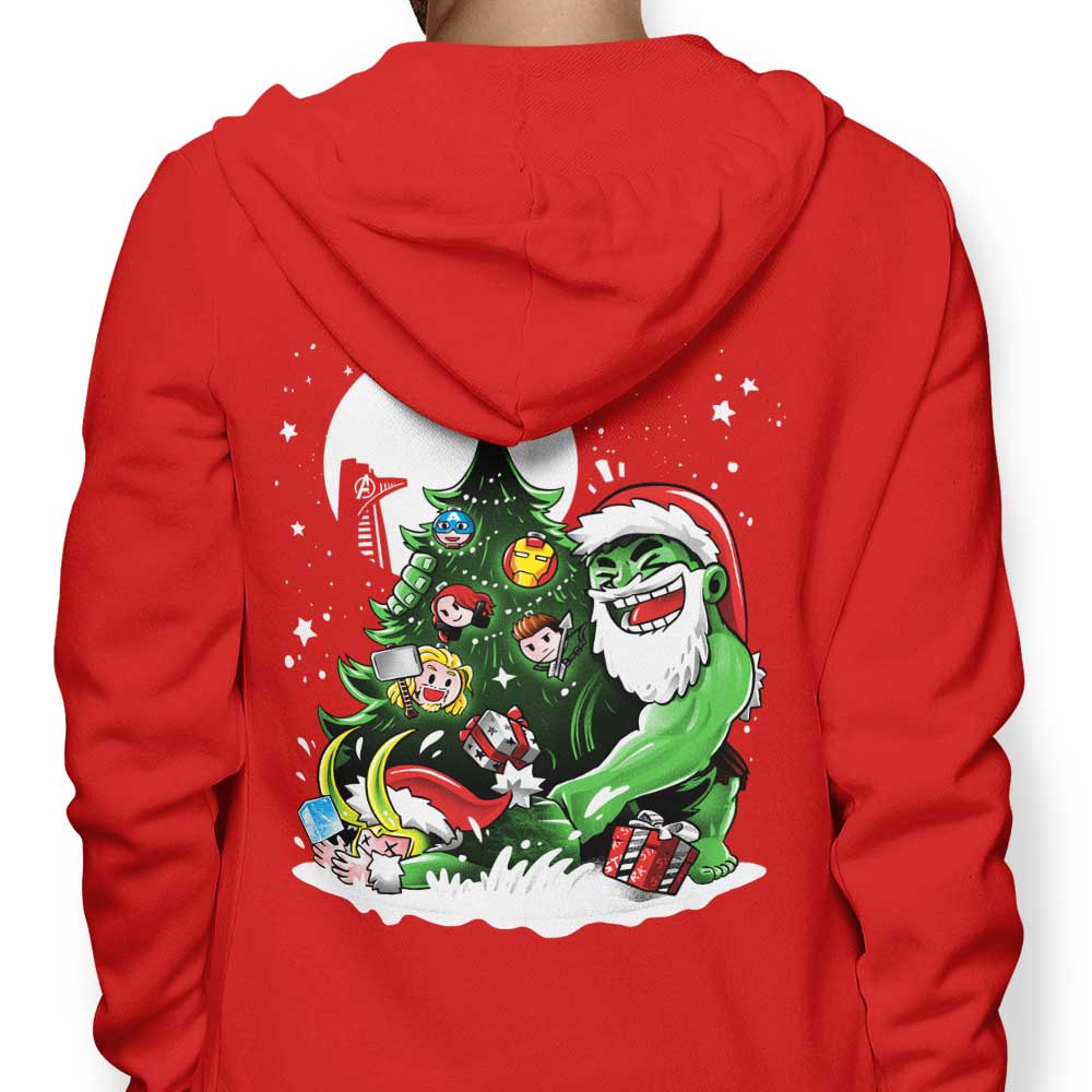 Puny God Christmas - Adult & Kids T-Shirts, Sweatshirts & Hoodies apparel design preview 1