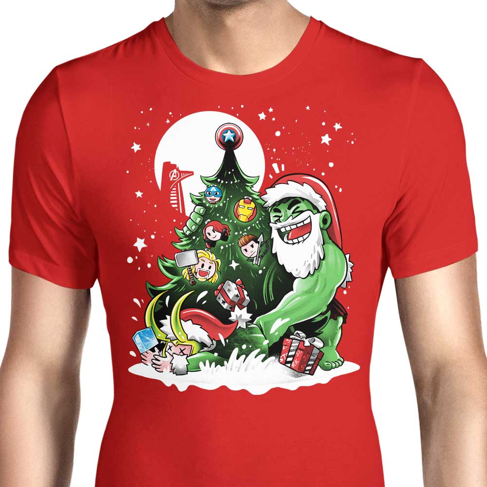 Puny God Christmas Men's Apparel - Adult & Kids T-Shirts, Sweatshirts & Hoodies apparel design preview 1