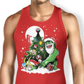 Puny God Christmas Tank Top - Adult & Kids T-Shirts, Sweatshirts & Hoodies apparel design preview 1