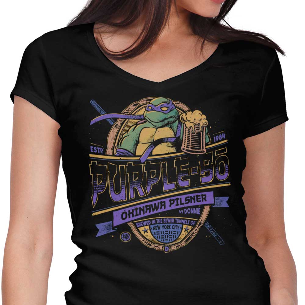 Purple Bo Women's V-Neck - Adult & Kids T-Shirts, Sweatshirts & Hoodies apparel design preview 1