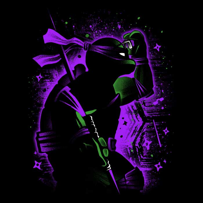 Purple Intellectual Ninja Men's Apparel - Adult & Kids T-Shirts, Sweatshirts & Hoodies apparel design preview 2