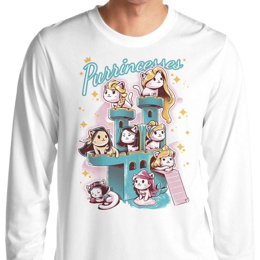 Purrincesses - Adult & Kids T-Shirts, Sweatshirts & Hoodies apparel design preview 1