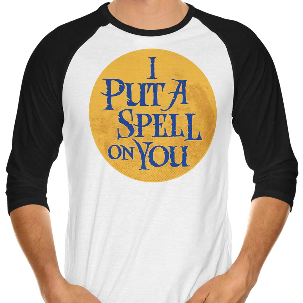 Put a Spell on You 3/4 Sleeve Raglan - Adult & Kids T-Shirts, Sweatshirts & Hoodies apparel design preview 1