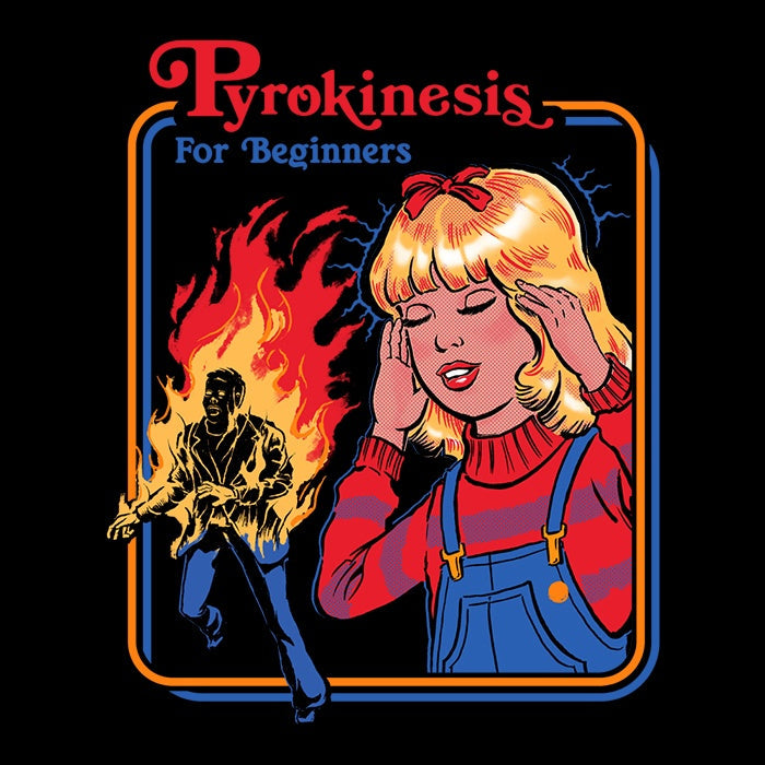 Pyrokinesis Tank Top - Adult & Kids T-Shirts, Sweatshirts & Hoodies apparel design preview 2